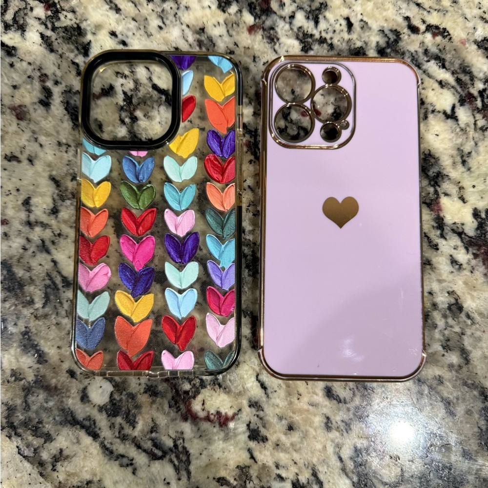 Two iPhone 13 Pro Cases